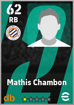 Mathis Chambon eFootball player card