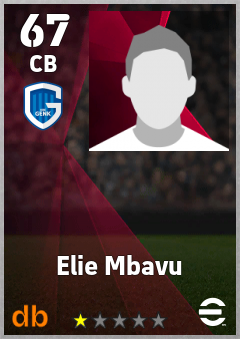 Elie Mbavu — CB, OVR 67, MAX 67