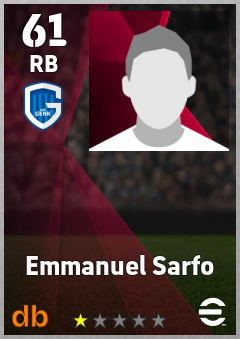 Emmanuel Sarfo eFootball player card