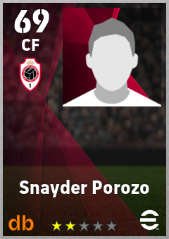 Snayder Porozo — CF, OVR 69, MAX 69