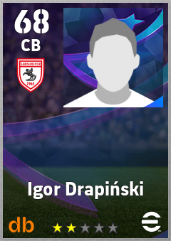 Igor Drapiński eFootball player card
