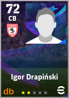 Igor Drapiński eFootball player card