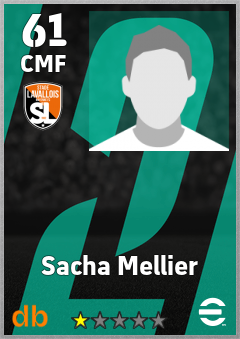 Sacha Mellier — CMF, OVR 61, MAX 61