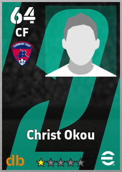 Christ Okou — CF, OVR 64, MAX 64