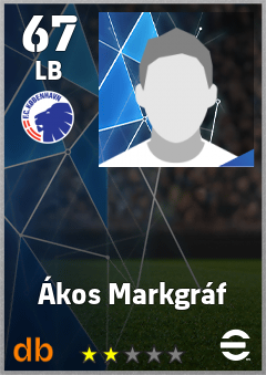 Ákos Markgráf eFootball player card