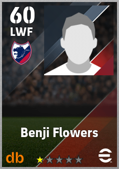 Benji Flowers — LWF, OVR 60, MAX 60