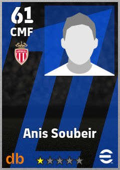Anis Soubeir eFootball player card