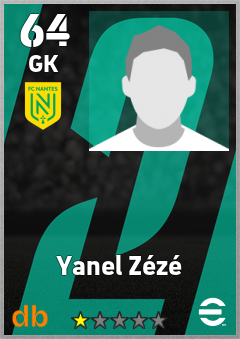 Yanel Zézé — GK, OVR 64, MAX 64