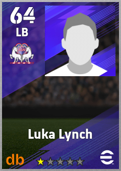 Luka Lynch — LB, OVR 64, MAX 64
