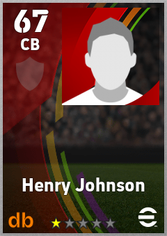 Henry Johnson eFootball player card