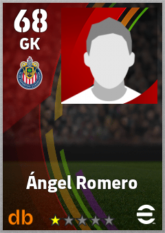 Ángel Romero — GK, OVR 68, MAX 68