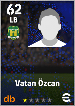 Vatan Özcan — LB, OVR 62, MAX 62