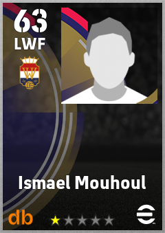 Ismael Mouhoul — LWF, OVR 63, MAX 63