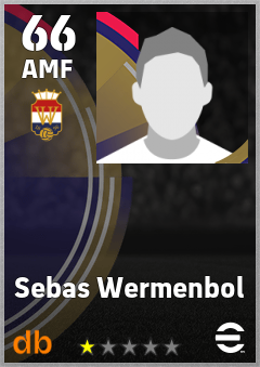 Sebas Wermenbol eFootball player card