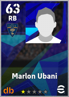 Marlon Ubani — RB, OVR 63, MAX 63