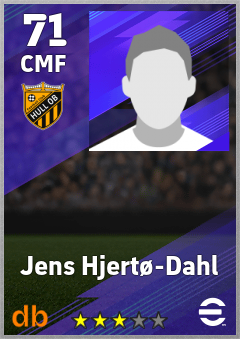 Jens Hjertø-Dahl — CMF, OVR 71, MAX 71