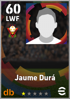 Jaume Durá — LWF, OVR 60, MAX 60