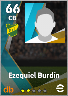 Ezequiel Burdín — CB, OVR 66, MAX 66