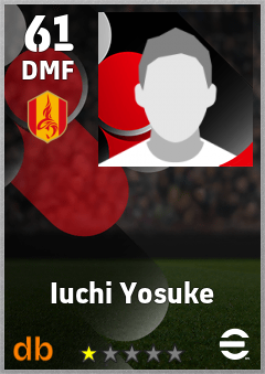 Iuchi Yosuke — DMF, OVR 61, MAX 61