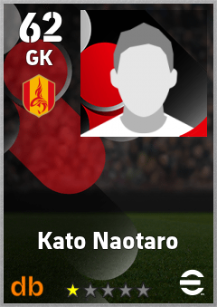 Kato Naotaro — GK, OVR 62, MAX 62