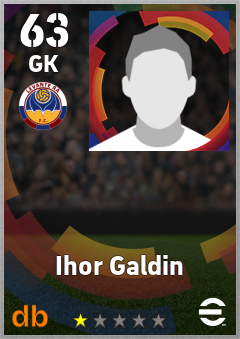 Ihor Galdin — GK, OVR 63, MAX 63