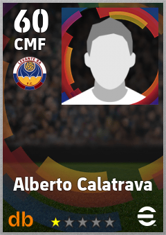 Alberto Calatrava — CMF, OVR 60, MAX 60