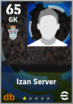 Izan Server — GK, OVR 65, MAX 65
