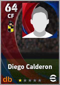 Diego Calderon — CF, OVR 64, MAX 64