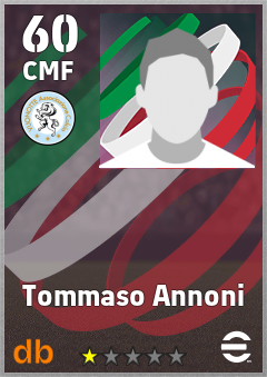 Tommaso Annoni — CMF, OVR 60, MAX 60