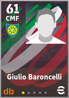 Giulio Baroncelli eFootball player card