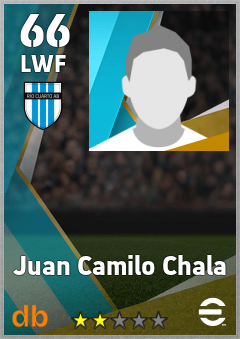 Juan Camilo Chala — LWF, OVR 66, MAX 66