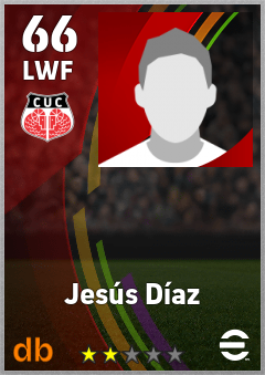 Jesús Díaz — LWF, OVR 66, MAX 66