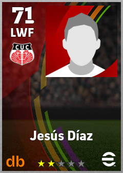 Jesús Díaz eFootball player card