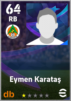Eymen Karataş — RB, OVR 64, MAX 64
