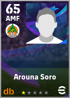 Arouna Soro — AMF, OVR 65, MAX 65
