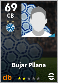 Bujar Pllana — CB, OVR 69, MAX 69