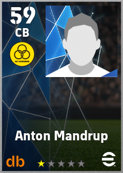 Anton Mandrup eFootball player card