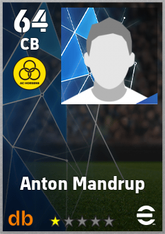 Anton Mandrup eFootball player card
