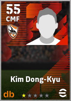 Kim Dong-Kyu — CMF, OVR 55, MAX 55