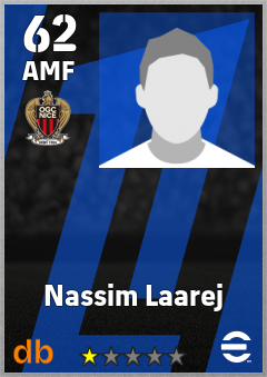 Nassim Laarej — AMF, OVR 62, MAX 62