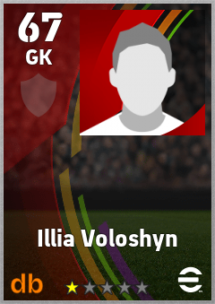 Illia Voloshyn eFootball player card