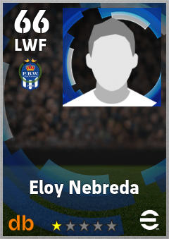 Eloy Nebreda — LWF, OVR 66, MAX 66