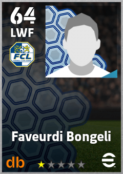 Faveurdi Bongeli eFootball player card