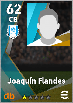 Joaquín Flandes — CB, OVR 62, MAX 62