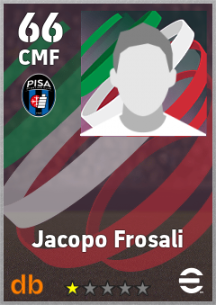 Jacopo Frosali — CMF, OVR 66, MAX 66
