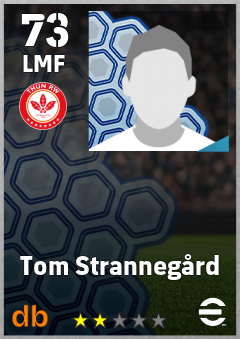 Tom Strannegård — LMF, OVR 73, MAX 73