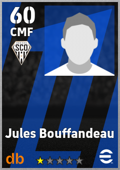 Jules Bouffandeau — CMF, OVR 60, MAX 60