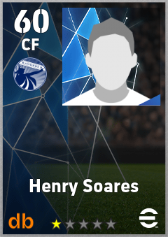 Henry Soares — CF, OVR 60, MAX 60