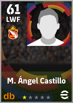 M. Ángel Castillo — LWF, OVR 61, MAX 61