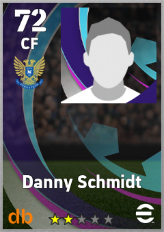 Danny Schmidt — CF, OVR 72, MAX 72
